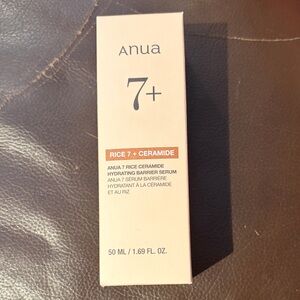 Anua 7+ Rice & Ceramide Hydrating Barrier Serum — Soft Pink